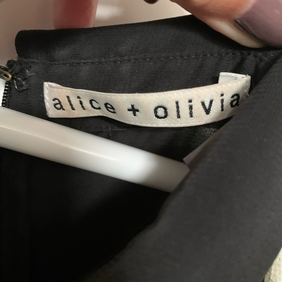 Alice and Olivia pleated maxi dress with lace inserts - Picture 2 of 4